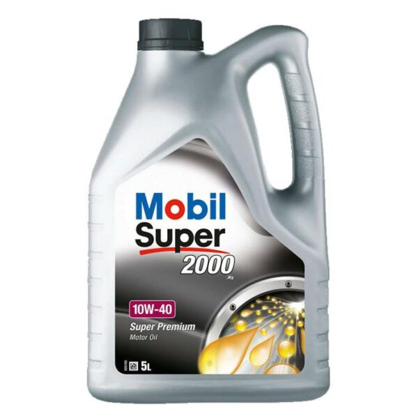 ACEITE SUPER 2000 10W40 5L MOBIL