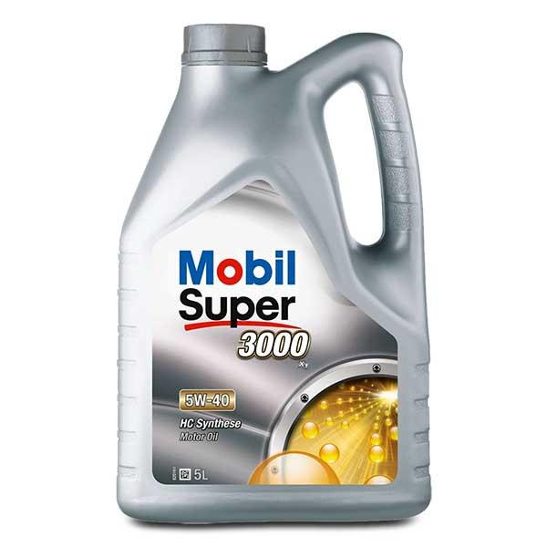 ACEITE SUPER 3000 5W40 5L FULL SYNTHETIC MOBIL