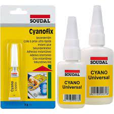 ADHESIVO INSTANTANEO CYANOFIX 20GR SOUDAL