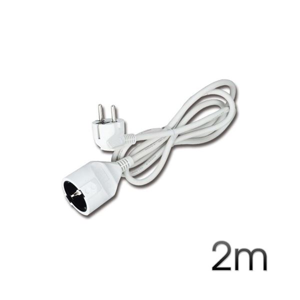 ALARGADOR 2 MTS CABLE 3X1 5 BLANCO