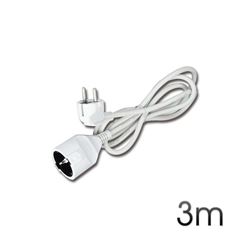 ALARGADOR 5 MTS CABLE 3X1 5 BLANCO