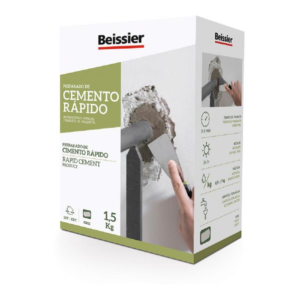 BEISSIER CEMENTO RAPIDO POLVO 1 5KG