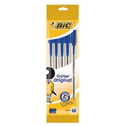 BLISTER DE 5 UNIDADES - BOLI AZUL CRISTAL BIC - PU