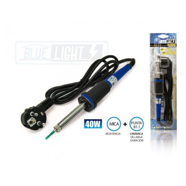 BLUELIGHT SOLDADOR ESTAÑO 40W-PROFESIONAL