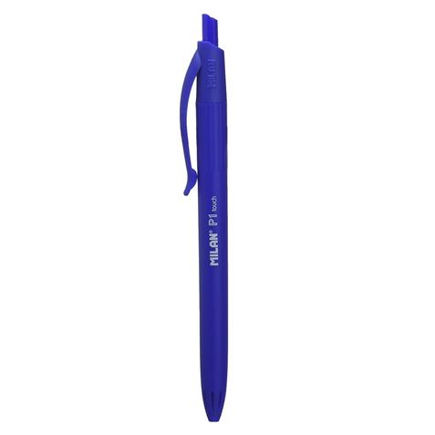 BOLIGRAFO RETRACTIL PUNTA 1 MM AZUL P1 TOUCH MILAN