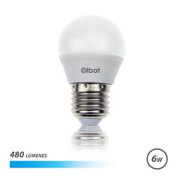 BOMBILLA LED G45 | 6W | 480LM | E27 | LUZ FRIA | E