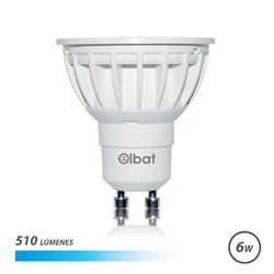 BOMBILLA LED GU10 | 6W | 510LM | LUZ FRIA | ELBAT