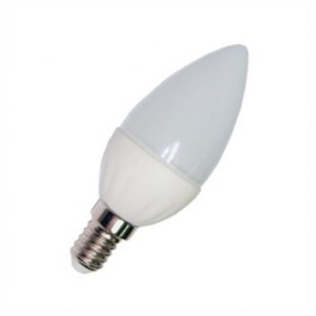 BOMBILLA LED VELA 7W E-14 6400K LUZ FRIA  GM