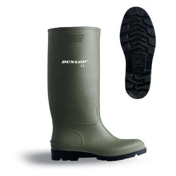 BOTA DE AGUA VERDE DUNLOP TALLA 38 C A 380VP