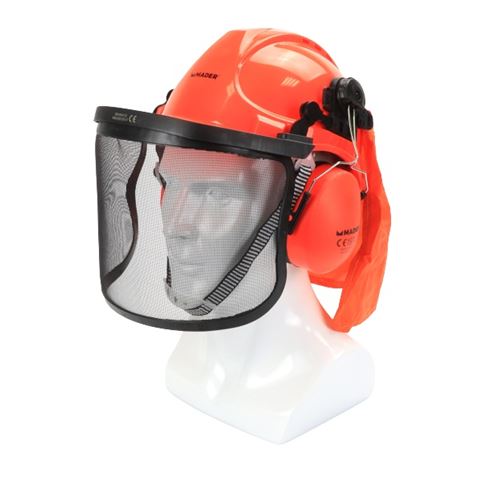 CASCO   PROTECCION FACIAL   AURICULARES MADER