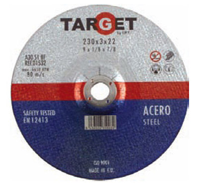 DISCO CORTE INOX 115X6X22 TARGET