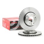 DISCOS DE FRENO DACIA RENAULT 09 A727 14  BREMBO