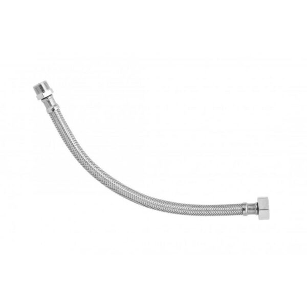 FLEXIBLE M-H 1/2-1/2 30 CM INOX