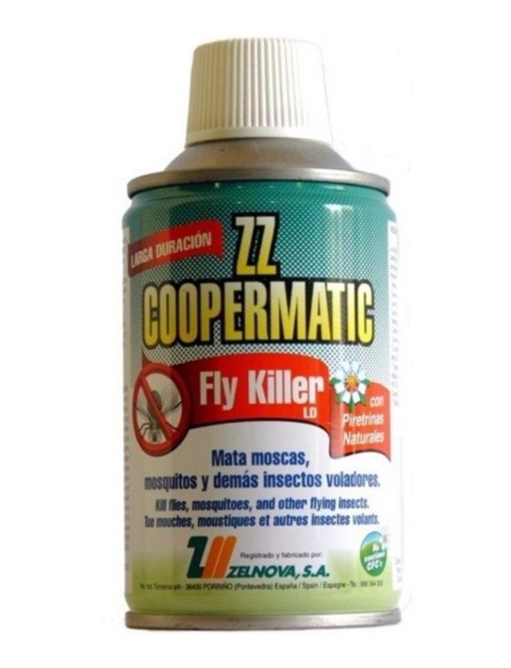 FLY KILLER ZZ COPOERMATIC 250ML PIRETRINAS NATURAL