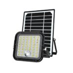 FOCO LED SOLAR 10W 1500LM CON SENSOR   MANDO ELBAT