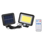 FOCO SOLAR CON SENSOR   MANDO 1000LM ELBAT