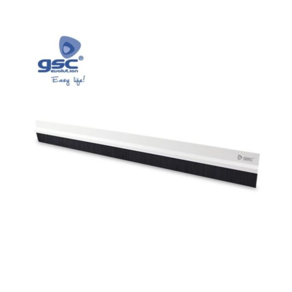 GSC BURLETE ADHESIVO PVC C/ FLECO 45mmX1MT-BCO