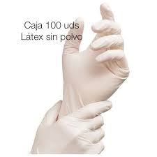 GUANTES LATEX SIN POLVO T-S MAPA 992 BLANCO