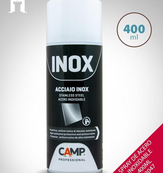 INOX SPRAY DE ACERO INOXIDABLE 400ml