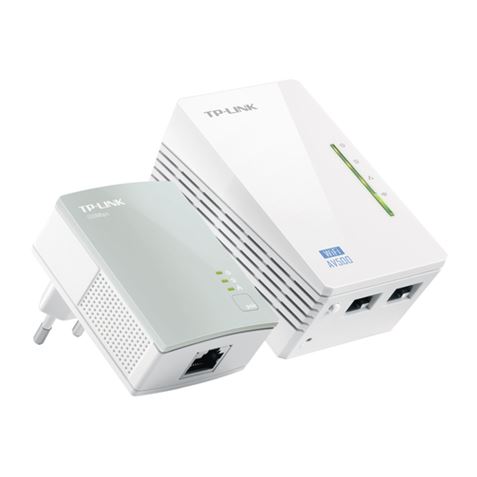 KIT EXTENSOR POWERLINE WIFI TP-LINK AV600 300MBPS