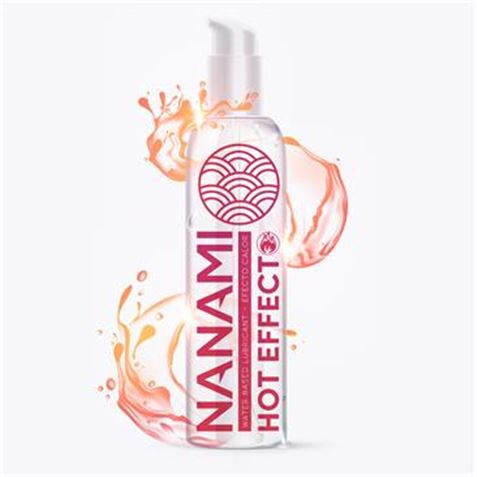 LUBRICANTE BASE DE AGUA EFECTO CALOR 150ML NANAMI