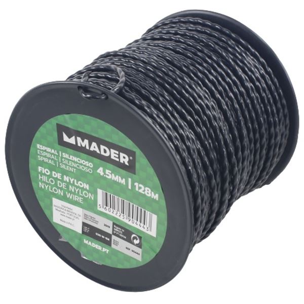 NYLON CORTE REDONDO DESBROZADORA 4 5mmX128mts  MAD