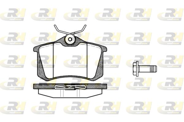 PASTILLA FRENO TRASERA SEAT-VW ROADHOUSE 2263 05