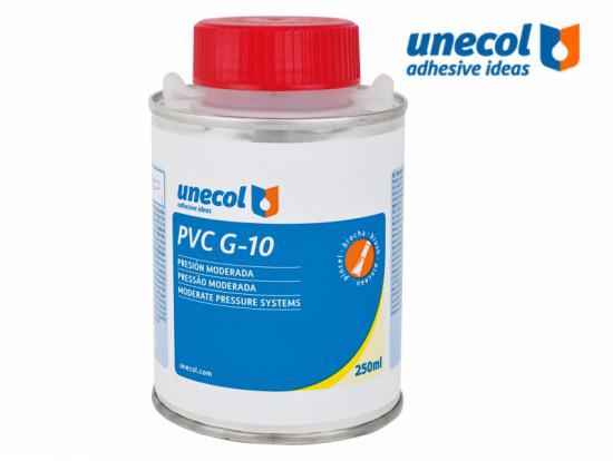 PEGAMENTO PVC 250GR CON PINCEL G-10 UNECOL