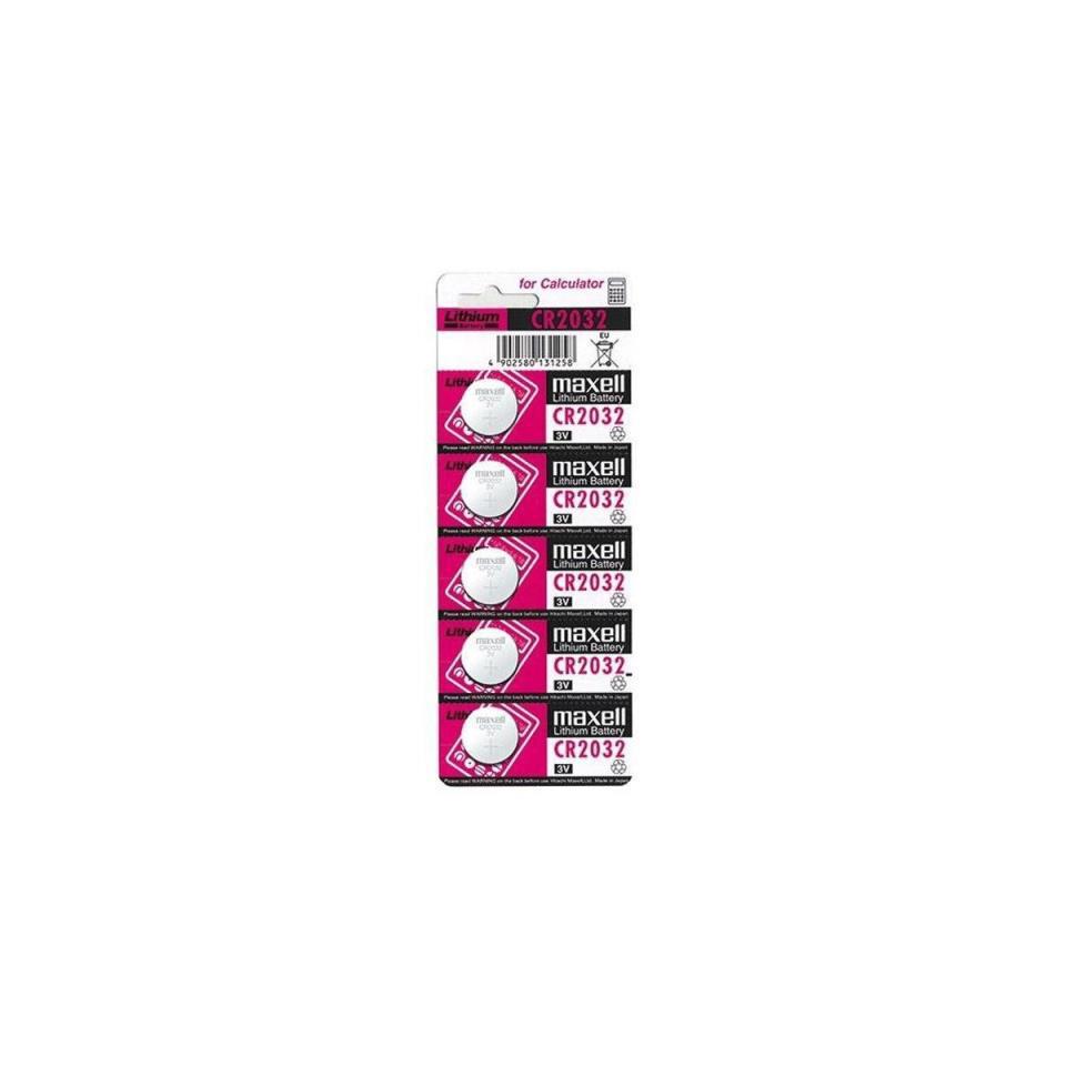 PILA BOTON CR-2032 LITIO 3V MAXELL