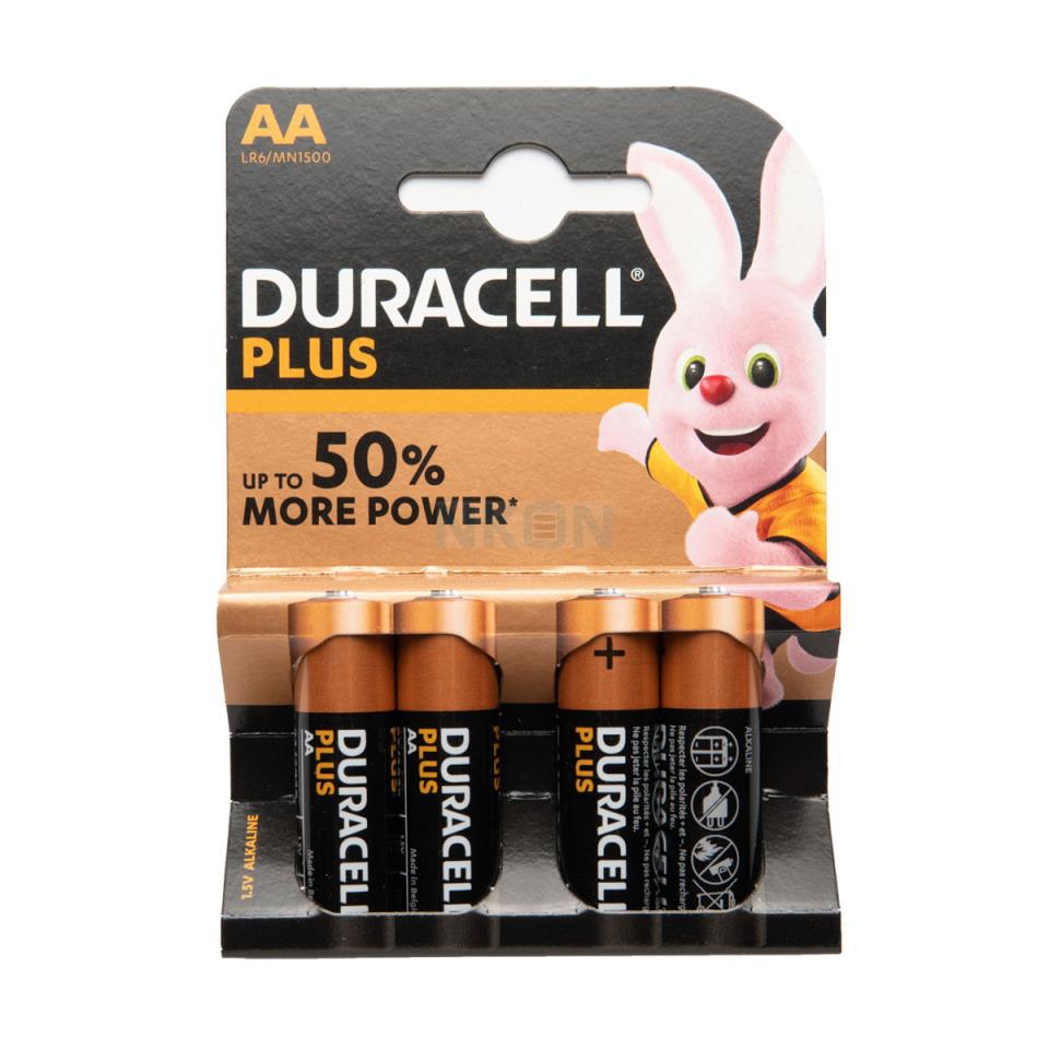 PILA DURACELL  AA  LR06 PLUS ALKALINA