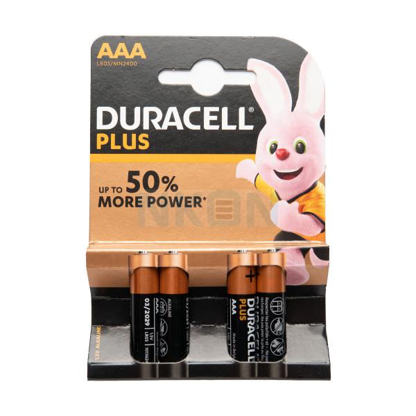 PILA DURACELL  AAA  LR03 PLUS ALKALINA