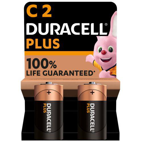 PILA LR14 PLUS ALKALINA DURACELL