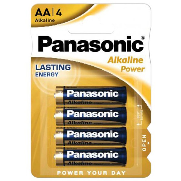 PILA POWER ALKALINA LR6 1 5V PANASONIC