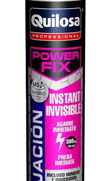 POWERFIX  INSTANT MS INVISIBLE 295G 300KG QUILOSA