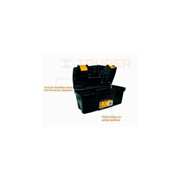 PRETUL CAJA HERRAMIENTAS 33cm BROCHE AMARILLO