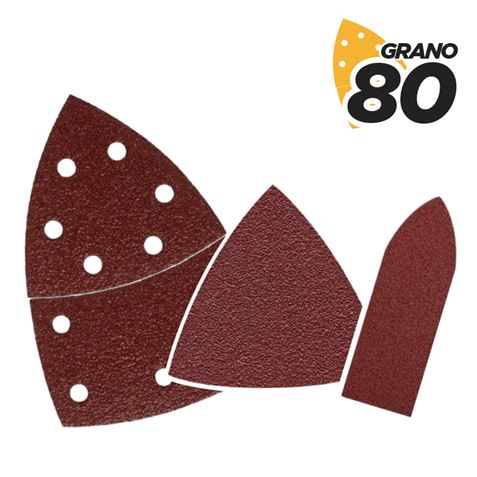 SET DE 9 LIJAS GRANO 120 PARA LIJADORA BL0137