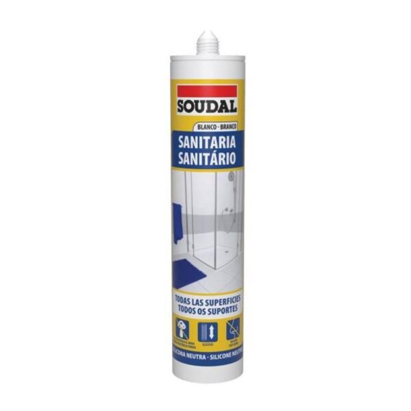 SILICONA UNIVERSAL ANTIMOHO BLANCO 280ML SOUDAL