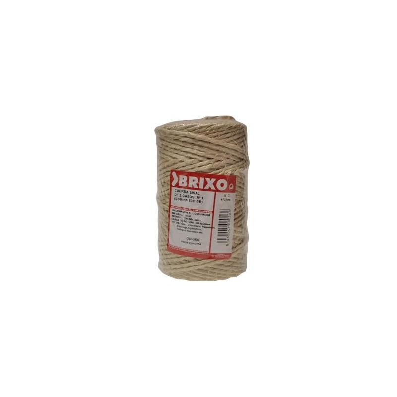 SOGUILLA SISAL BRIXO 2 CABOS Nº1 B/220GR