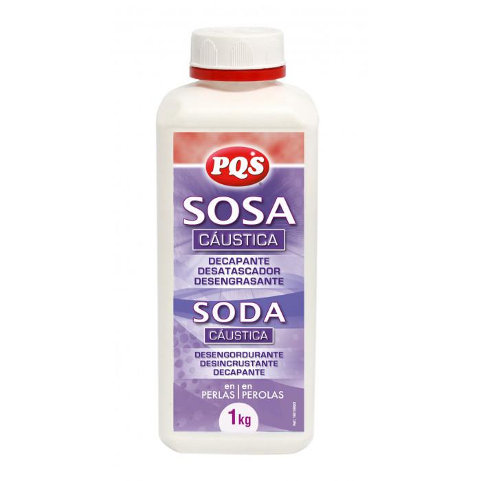 SOSA CAUSTICA PERLAS 1KG BOTE PQS