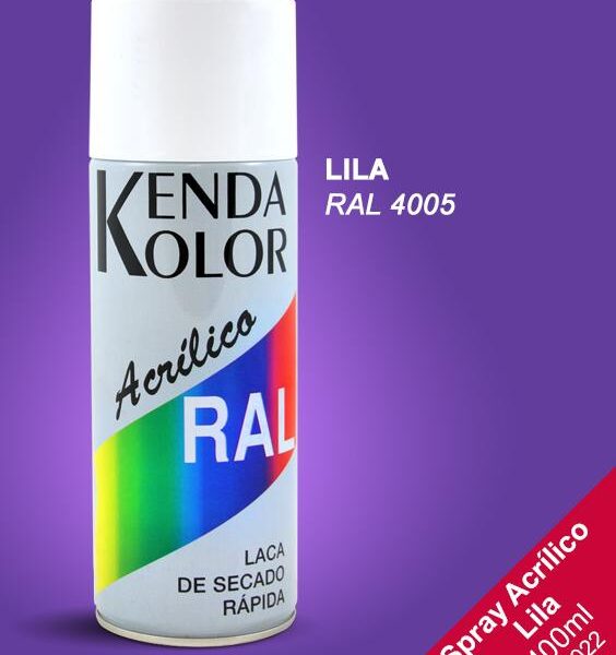 SPRAY ACRILICO LILA 400ML RAL4005