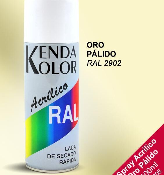 SPRAY ACRILICO ORO PALIDO 400M