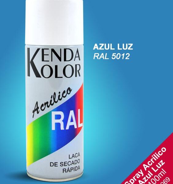 SPRAY AZUL LUMINOSO 400ML RAL5012