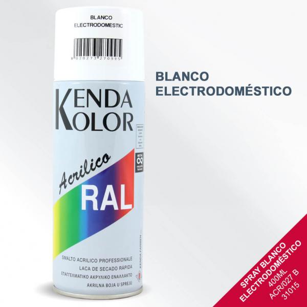 SPRAY BLANCO ELECTRODOMESTICOS 400ML