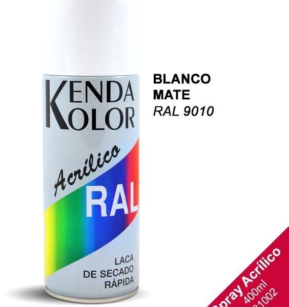 SPRAY BLANCO MATE 400ML