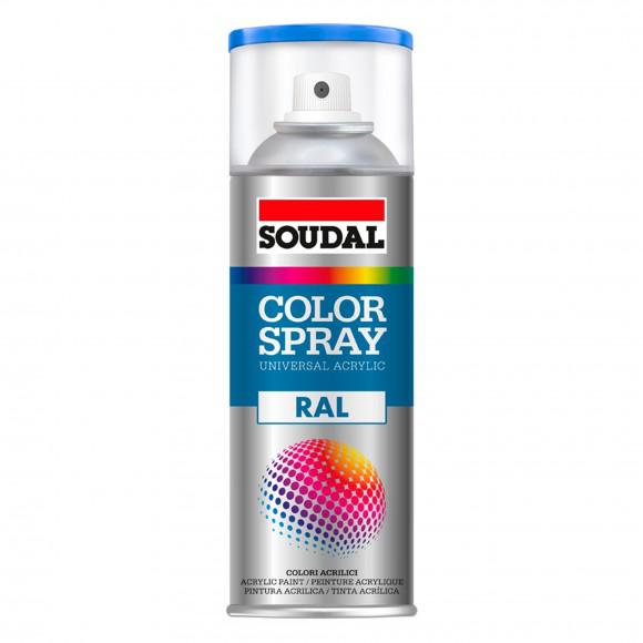 SPRAY ESMALTE ACRILICO SOUDAL RAL 5012 AZUL LUMINO