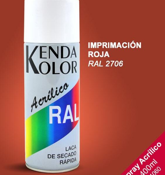 SPRAY IMPRIMACION ROJO 400 ML 2706