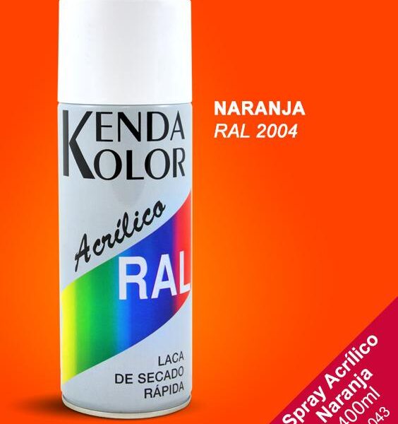 SPRAY NARANJA 400ML RAL 2004