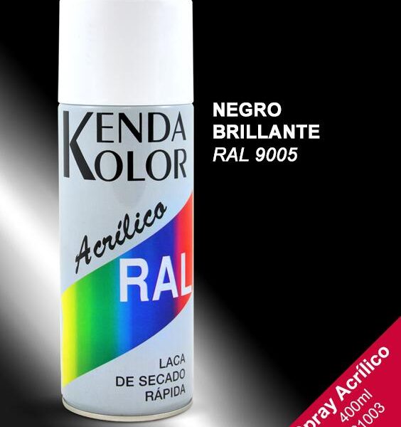 SPRAY NEGRO BRILLO 400ML