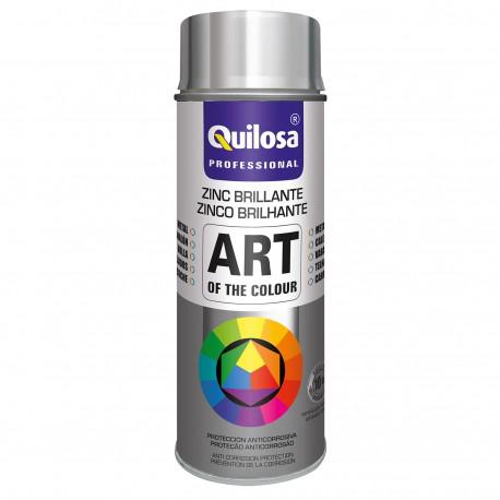 SPRAY ZINC GALVANIZADO EN FRIO 400ML QUILOSA