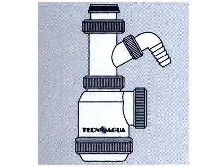 TA-SIFON BOT C/TOMA LAVADORA T4T 1 1/2